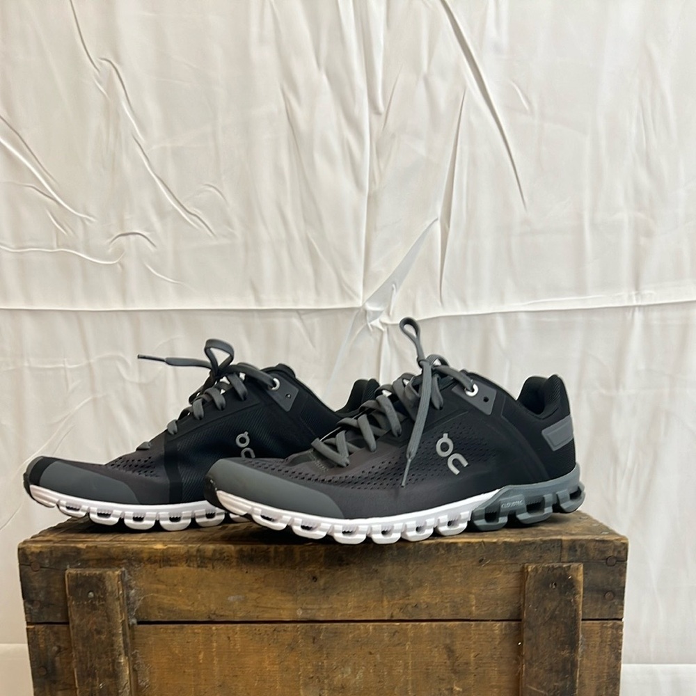 Men’s On Cloud Flow black running  Athletic Shoes
